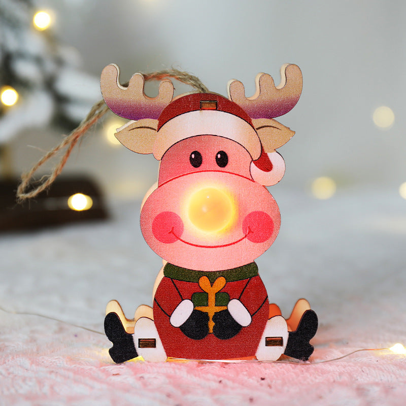 Wooden Christmas ornaments