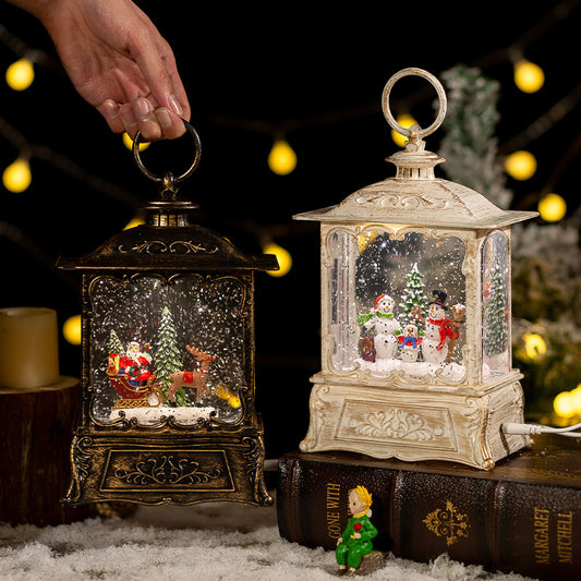 Christmas Crystal Music Box Decoration