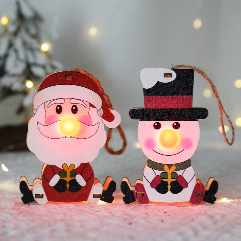 Wooden Christmas ornaments