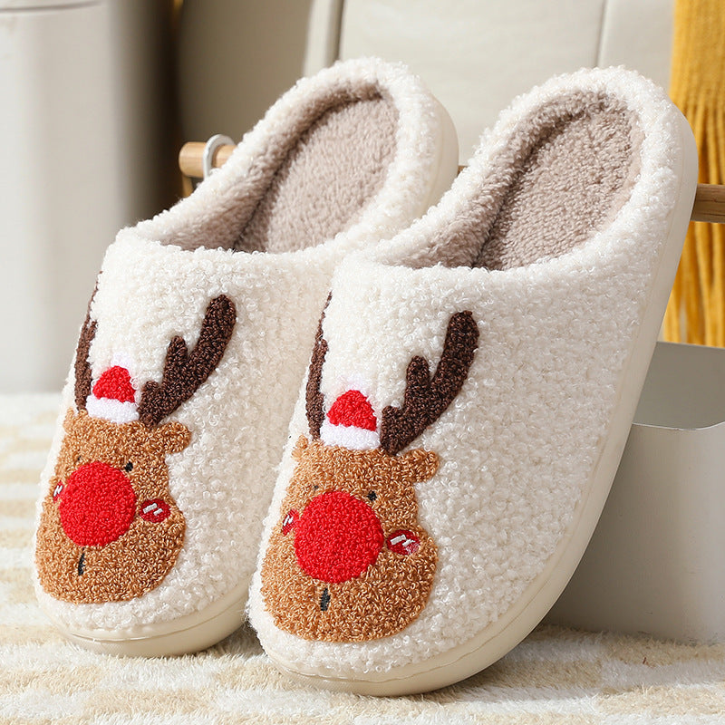 Christmas Shoes Winter Home Slippers