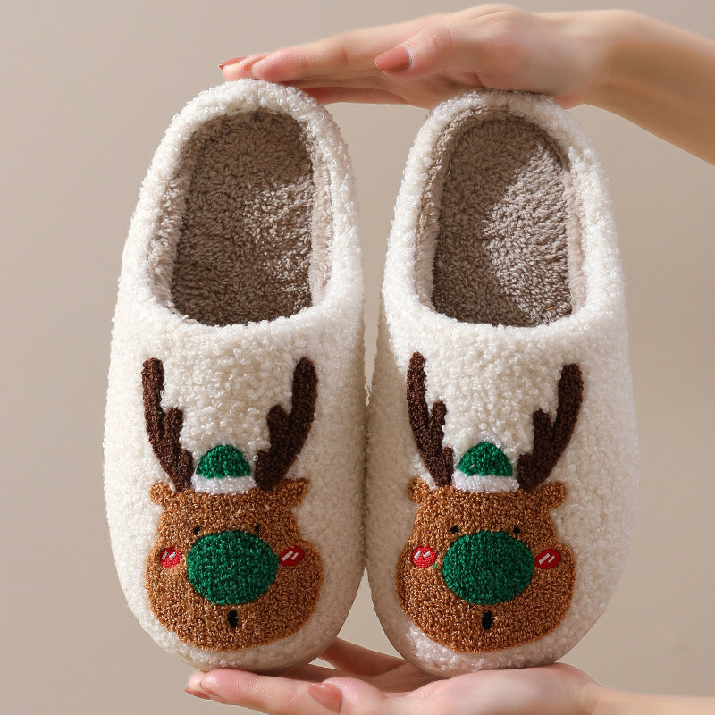 Christmas Shoes Winter Home Slippers