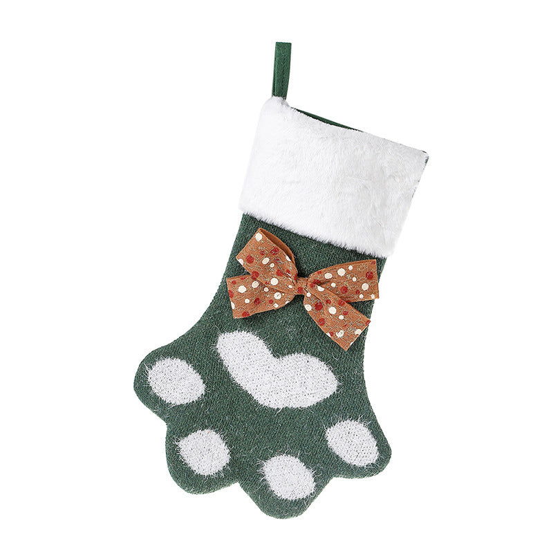 Home Knitted Christmas Stocking