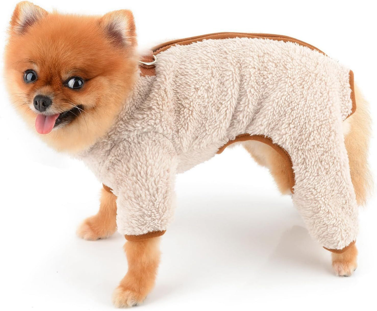 Fleece Dog Coat for Small Dog