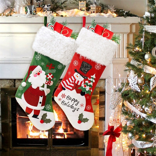 Flannel Christmas Stockings