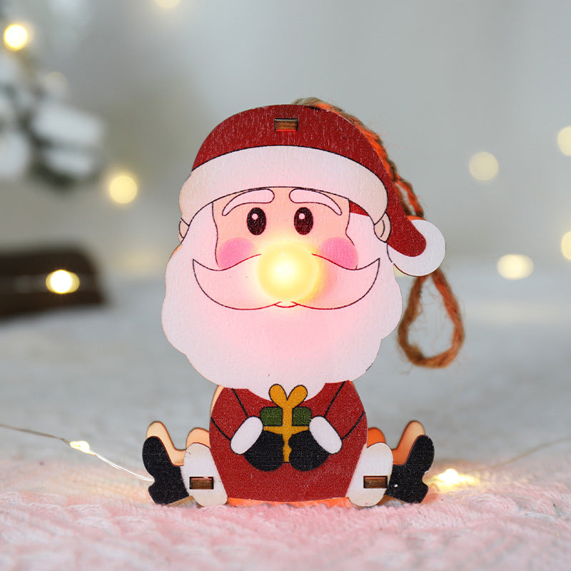 Wooden Christmas ornaments