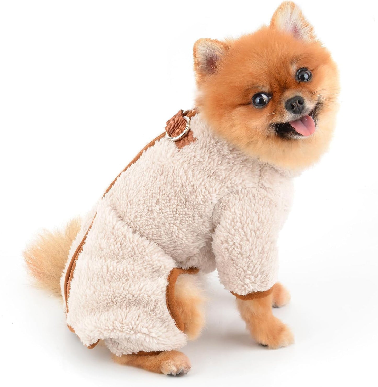 Fleece Dog Coat for Small Dog